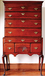 Highboy chest, eighteenth century